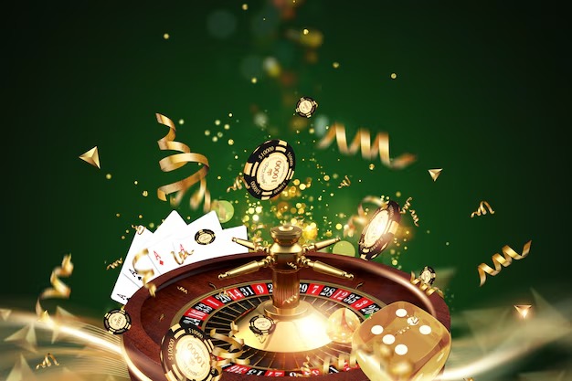 Caribbean Stud Poker dealer revealing hand at lotusbet88 login live table